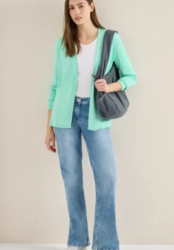 Basic Cardigan in offener Passform