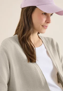 Basic Cardigan in offener Passform