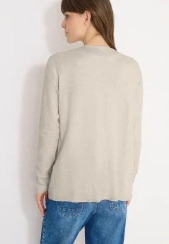 Basic Cardigan in offener Passform