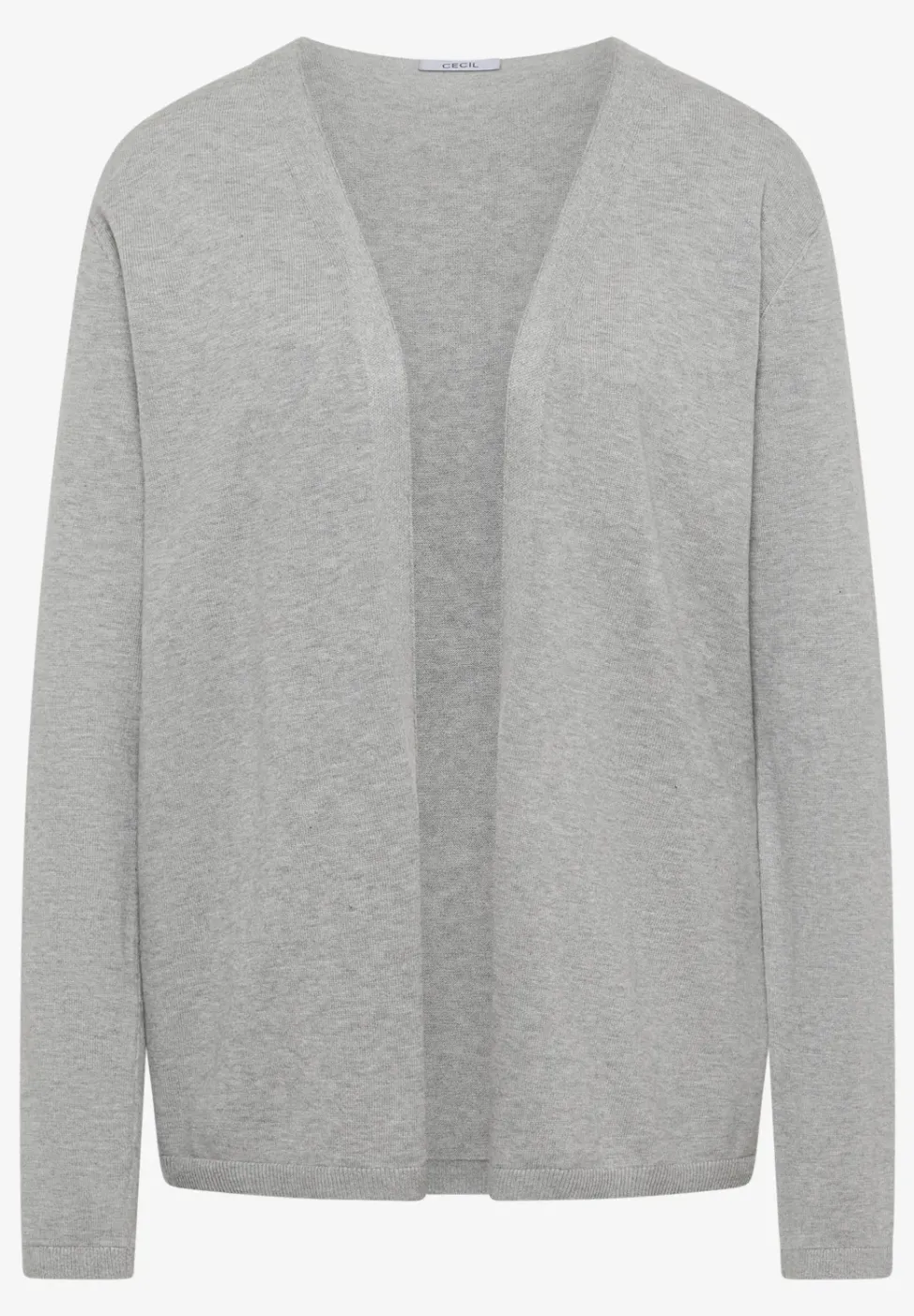 Basic Cardigan in offener Passform