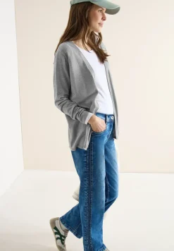 Basic Cardigan in offener Passform
