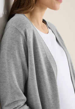 Basic Cardigan in offener Passform