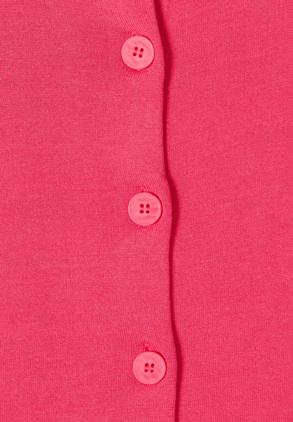 Basic Cardigan mit Rundhals