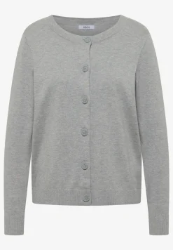 Basic Cardigan mit Rundhals