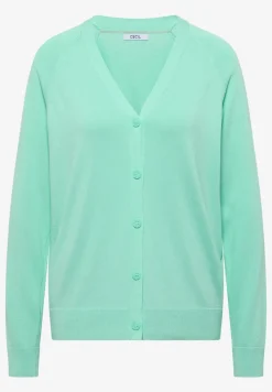 Basic Cardigan mit V-Neck und Knöpfen
