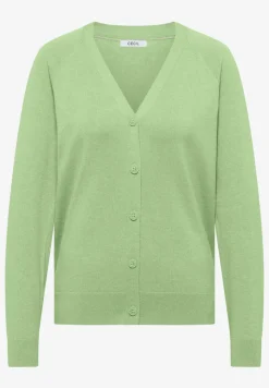 Basic Cardigan mit V-Neck und Knöpfen