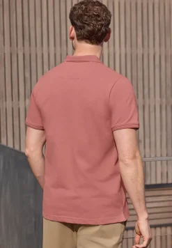Basic Komfort-Poloshirt mit Kurzarm