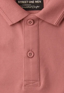 Basic Komfort-Poloshirt mit Kurzarm
