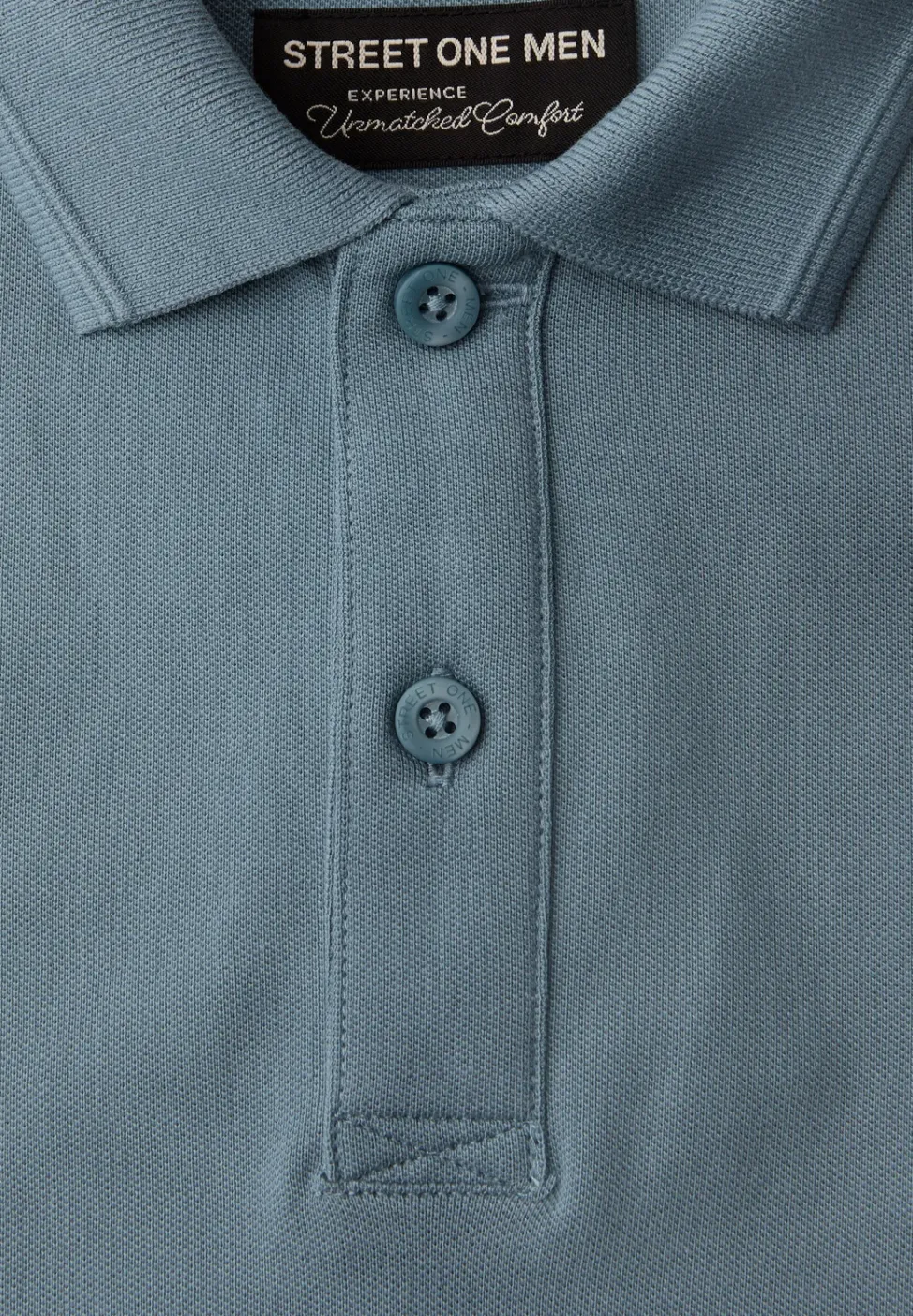 Basic Komfort-Poloshirt mit Kurzarm