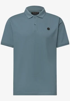 Basic Komfort-Poloshirt mit Kurzarm