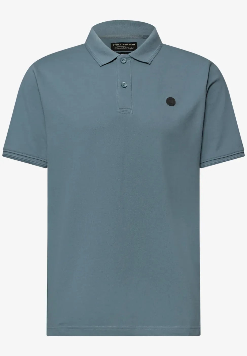 Basic Komfort-Poloshirt mit Kurzarm