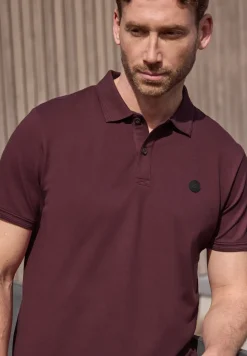 Basic Komfort-Poloshirt mit Kurzarm