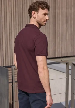 Basic Komfort-Poloshirt mit Kurzarm