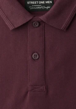 Basic Komfort-Poloshirt mit Kurzarm