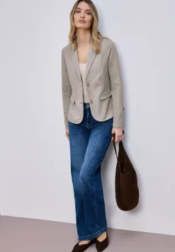 Basic Piqué Blazer