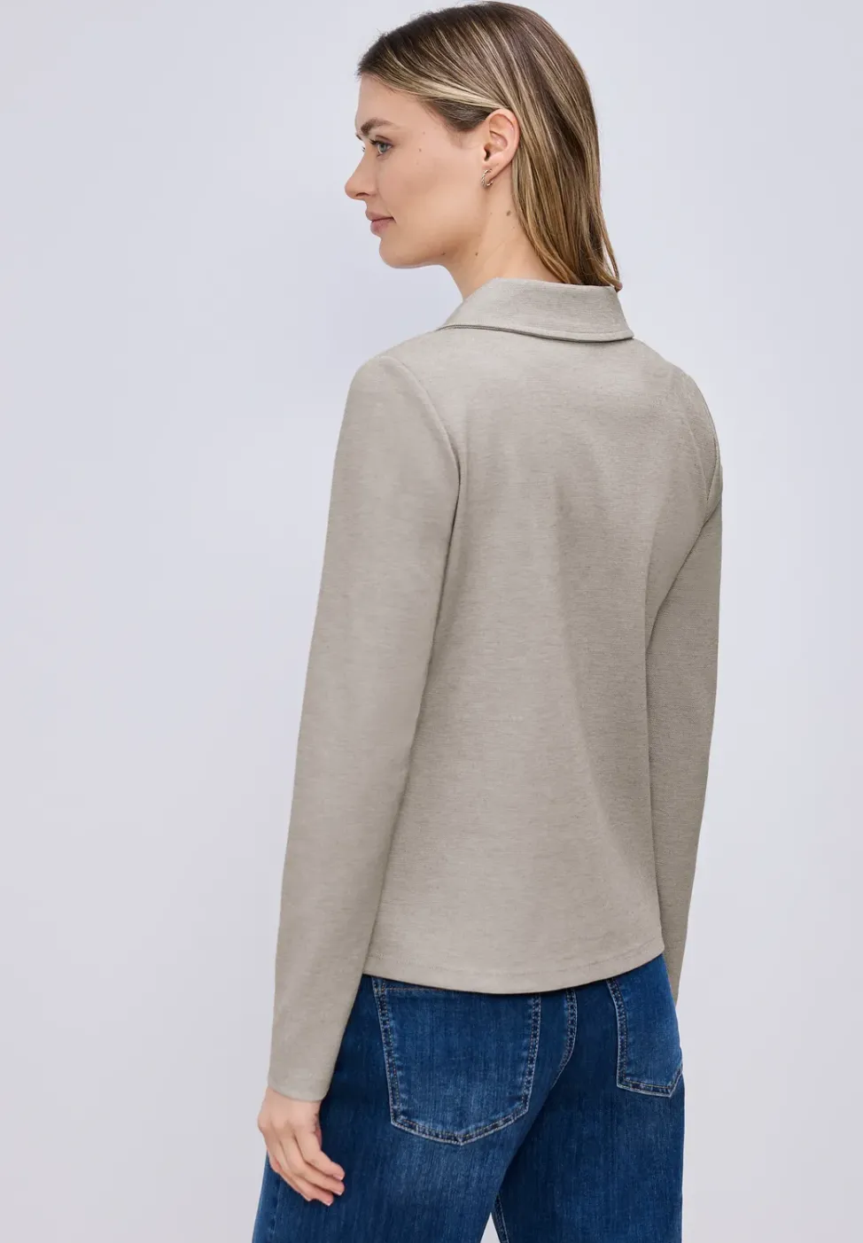 Basic Piqué Blazer