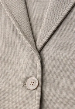Basic Piqué Blazer