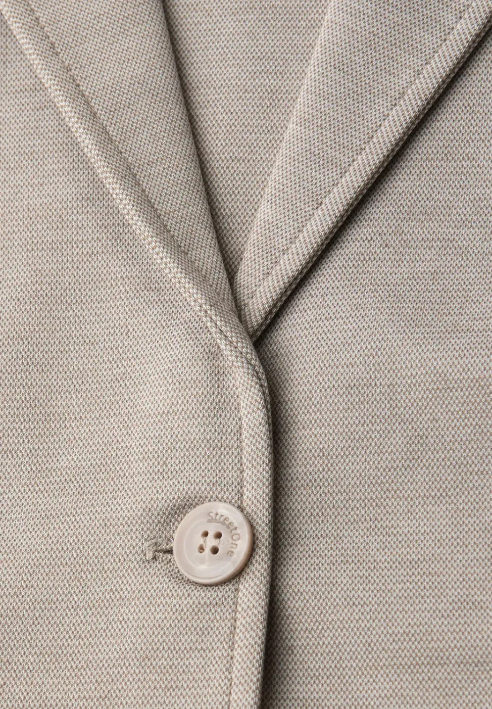 Basic Piqué Blazer