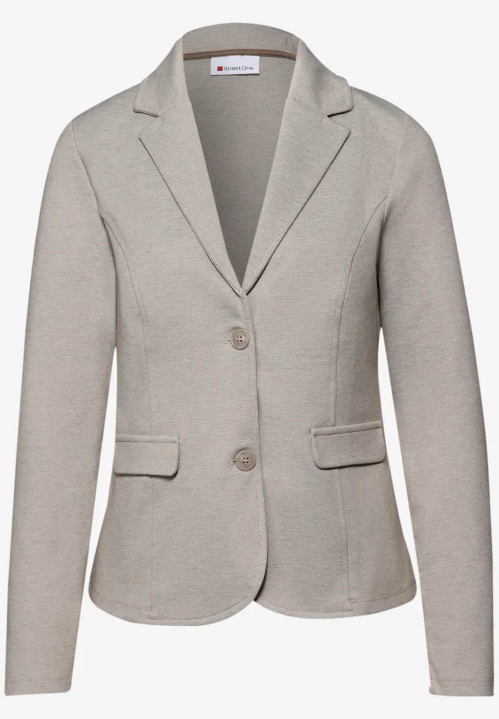 Basic Piqué Blazer