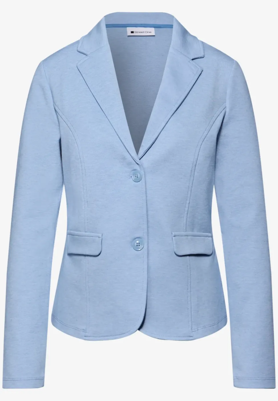 Basic Piqué Blazer