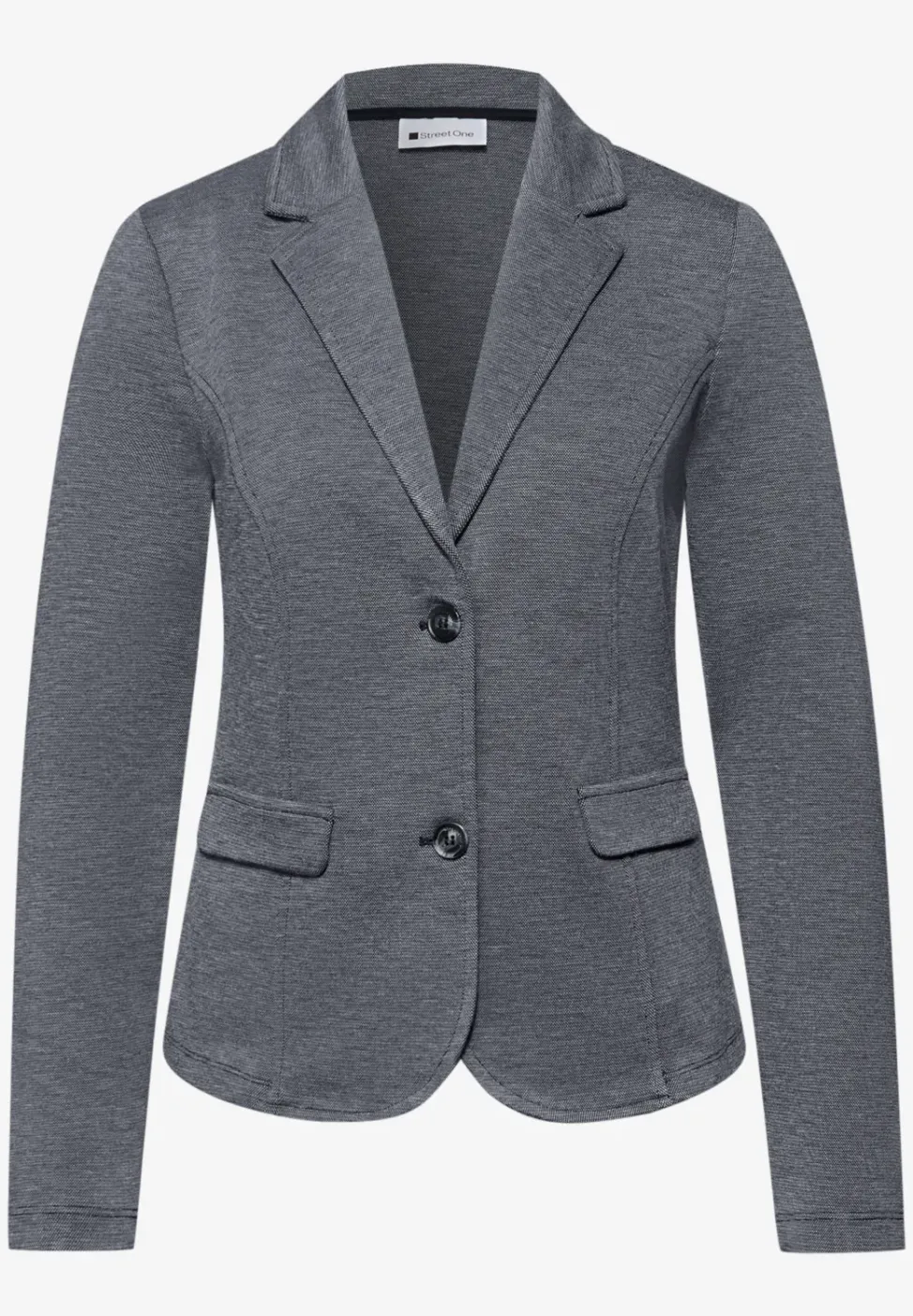 Basic Piqué Blazer
