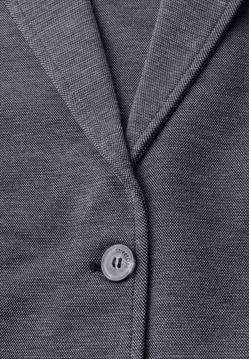 Basic Piqué Blazer