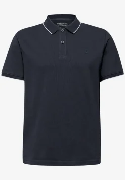Basic Piqué Poloshirt mit Kontrastdetail