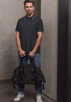 Basic Piqué Poloshirt mit Kontrastdetail