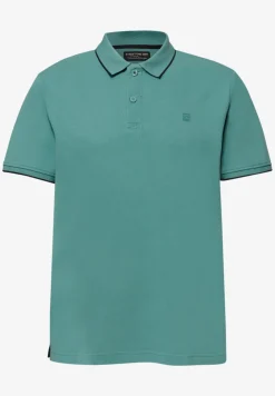Basic Piqué Poloshirt mit Kontrastdetail