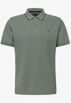 Basic Piqué Poloshirt mit Kontrastdetail