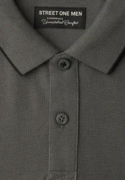 Basic Piqué Poloshirt mit Kontrastdetail