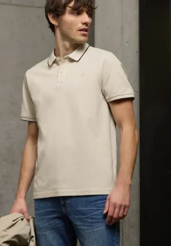 Basic Piqué Poloshirt mit Kontrastdetail