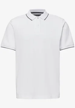 Basic Piqué Poloshirt mit Kontrastdetail