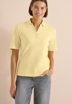 Basic Poloshirt mit Kurzarm