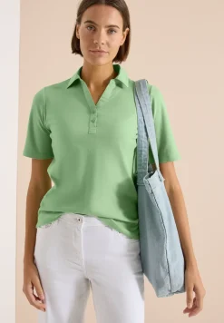 Basic Poloshirt mit Kurzarm