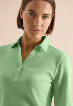 Basic Poloshirt mit Kurzarm