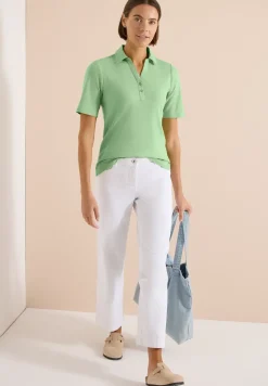 Basic Poloshirt mit Kurzarm