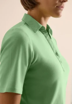 Basic Poloshirt mit Kurzarm