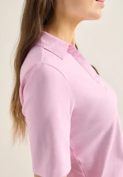 Basic Poloshirt mit Kurzarm