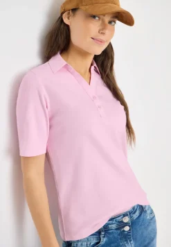 Basic Poloshirt mit Kurzarm