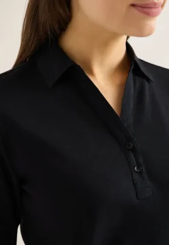 Basic Poloshirt mit Kurzarm