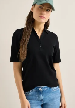 Basic Poloshirt mit Kurzarm