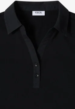 Basic Poloshirt mit Kurzarm
