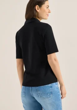 Basic Poloshirt mit Kurzarm