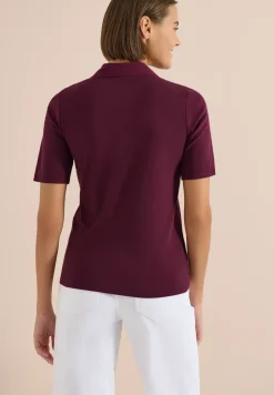 Basic Poloshirt mit Kurzarm