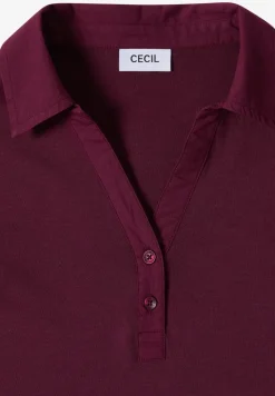 Basic Poloshirt mit Kurzarm