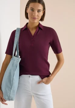 Basic Poloshirt mit Kurzarm