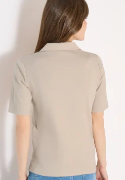 Basic Poloshirt mit Kurzarm