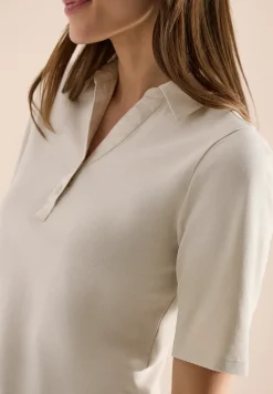 Basic Poloshirt mit Kurzarm