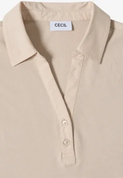 Basic Poloshirt mit Kurzarm